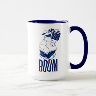 Cookie Monster   Jamming with the Boom Box Mug