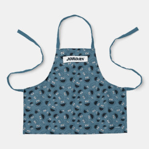 Cookie Monster   Me Hungry Pattern Apron