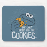 Cookie Monster | Me Just Here for the Cookies Mouse Pad<br><div class="desc">Cookie Monster takes a big chomp out of his favourite treat! | © 2017 Sesame Workshop. www.sesamestreet.org</div>