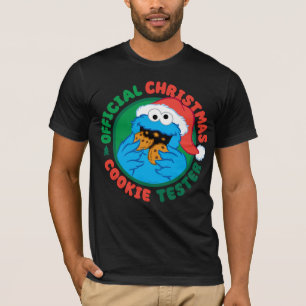 Cookie Monster Official Christmas Cookie Tester T-Shirt