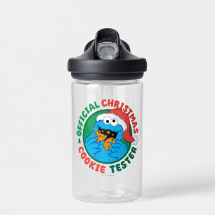 Cookie Monster   Official Christmas Cookie Tester Water Bottle