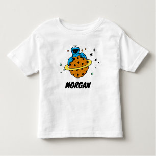 Cookie Monster   Out of This World   Add Your Name Toddler T-Shirt