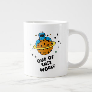 Cookie Monster   Out of This World Large Coffee Mug