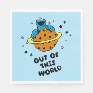 Cookie Monster Out of This World Napkin