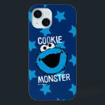 Cookie Monster Pattern Face iPhone 15 Case<br><div class="desc">Cookie Monster filled with cookies!        This item is recommended for ages 2 . ©  2014 Sesame Workshop. www.sesamestreet.org</div>