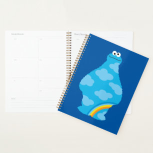 Cookie Monster Rainbows Planner