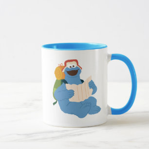 Cookie Monster Reading A Map Mug