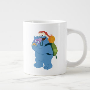 Cookie Monster Searching for Cookies Large Coffee Mug