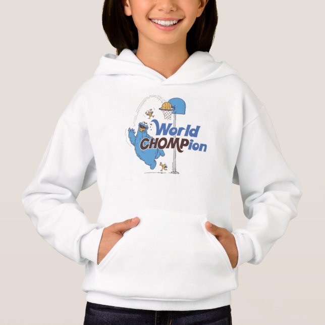 Cookie Monster | Shooting Basketball Hoops (Front)