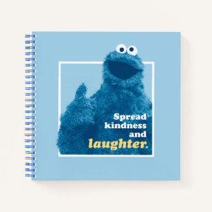 Cookie Monster   Spread Kindness and Laughter Notebook