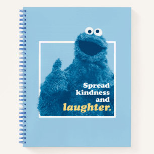Cookie Monster   Spread Kindness and Laughter Notebook