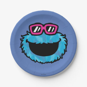 Cookie Monster   Summer Vibes Paper Plate