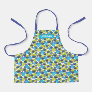 Cookie Monster   Tropical Pattern 2 Apron