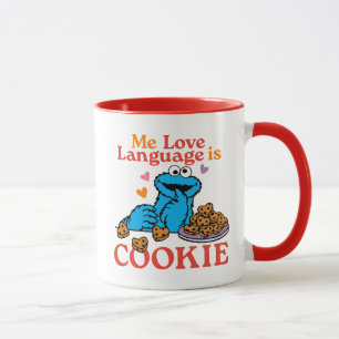 Cookie Monster   Valentine's Day Quote Mug
