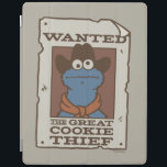 Cookie Monster | Wanted Poster iPad Cover<br><div class="desc">Wanted the Great Cookie Thief. This cute graphic features Cookie Monster on a Wanted poster.  © 2021 Sesame Workshop. www.sesamestreet.org</div>