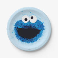Cookie Monster | Watercolor Trend