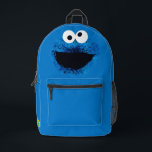 Cookie Monster | Watercolor Trend Printed Backpack<br><div class="desc">This trendy watercolor graphic features Sesame Street's Cookie Monster.      ©  2023 Sesame Workshop. www.sesamestreet.org</div>