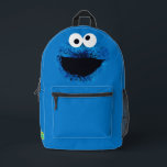 Cookie Monster | Watercolor Trend Printed Backpack<br><div class="desc">This trendy watercolor graphic features Sesame Street's Cookie Monster.      ©  2023 Sesame Workshop. www.sesamestreet.org</div>
