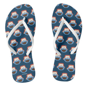 Cookie Monster Woodland Face Thongs