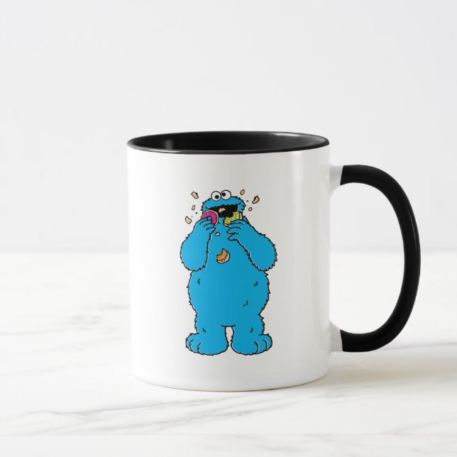 Cookie MonsterDonut Destroyer Mug (Right)