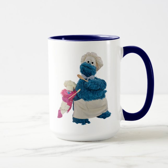 Cookie Monster's Food Truck Partners Mug (Right)
