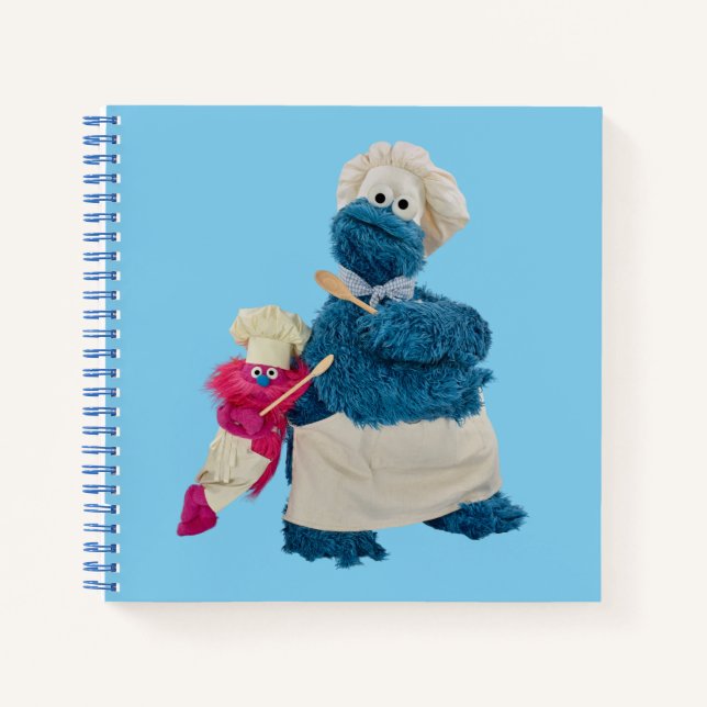 Cookie Monster's Food Truck Partners Notebook (Front)