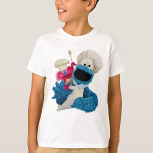 Cookie Monster's Foodie Truck Friends T-Shirt