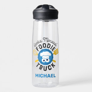 Cookie Monster's Foodie Truck Log    Add Your Name Water Bottle