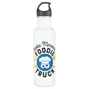 Cookie Monster's Foodie Truck Logo 710 Ml Water Bottle