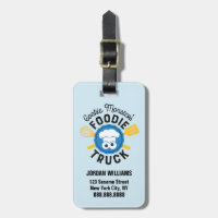 Cookie Monster's Foodie Truck Logo