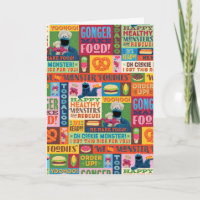 Cookie Monster's Foodie Truck Pattern