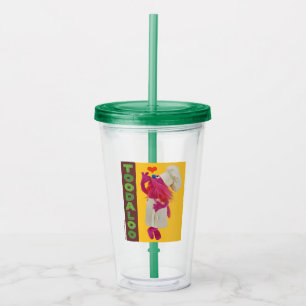 Cookie Monster's Foodie Truck   Toodaloo Acrylic Tumbler