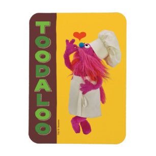 Cookie Monster's Foodie Truck   Toodaloo Magnet