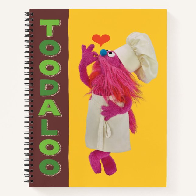 Cookie Monster's Foodie Truck | Toodaloo Notebook (Front)