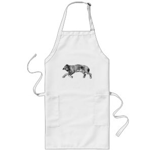 Cookie Night, Kitchen Quiet Long Apron