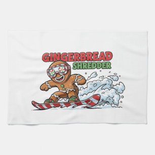 Cookie on Board Tea Towel