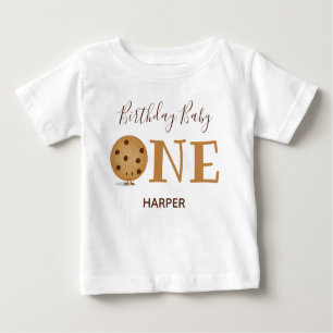 Cookie One 1st First Birthday Baby T-Shirt