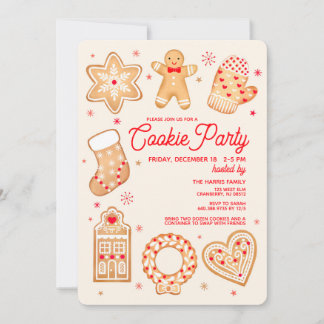 Cookie Party Invitation