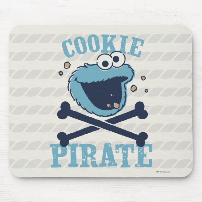 Cookie Pirate Mouse Pad (Front)