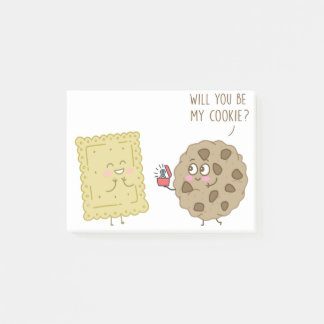 Cookie Proposal - Will you marry me? Post-it Notes