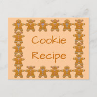 Cookie Recipe~Gingerbread~Customise
