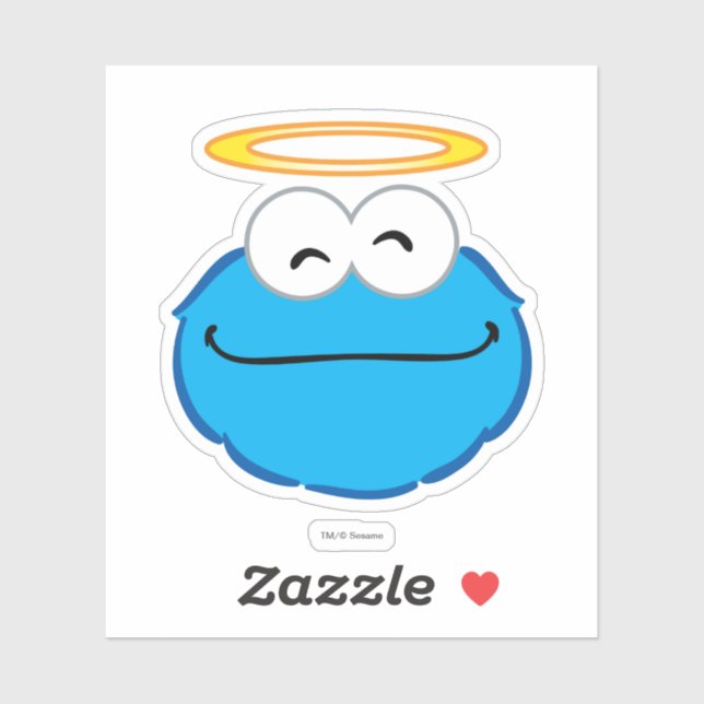 Cookie Smiling Face with Halo (Sheet)