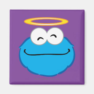 Cookie Smiling Face with Halo Magnet