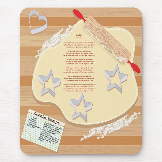 Cookie Star Mousepad (Front)