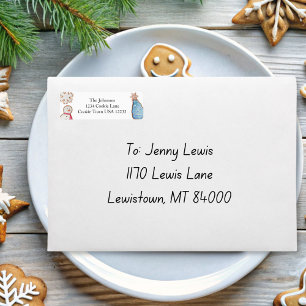 Cookie Swap Address Label Return Address Label