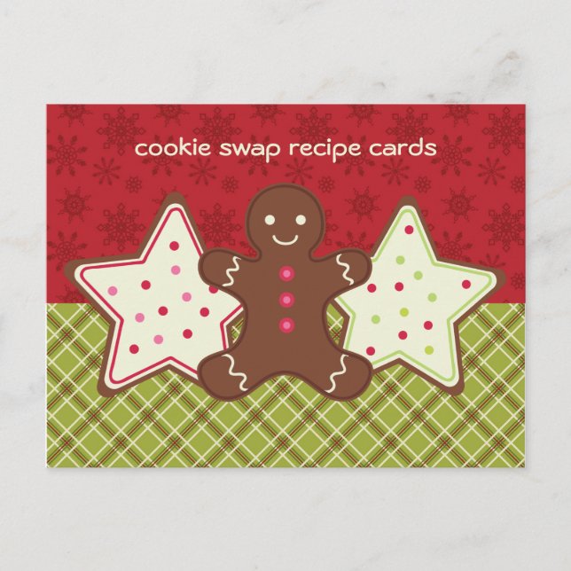 Cookie Swap Recipe Cards (Front)