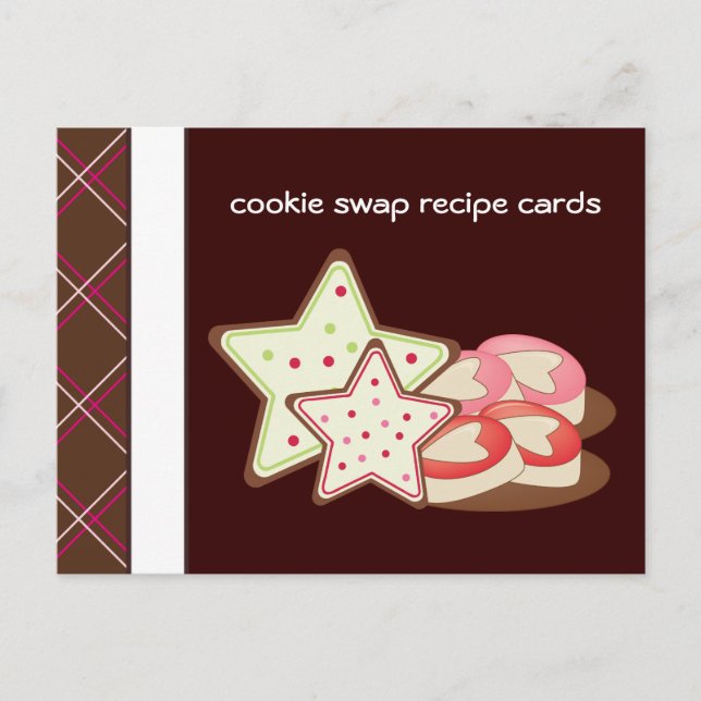 Cookie Swap Recipe Cards (Front)