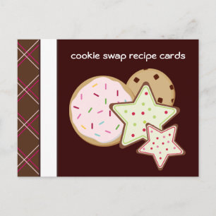 Cookie Swap Recipe Cards