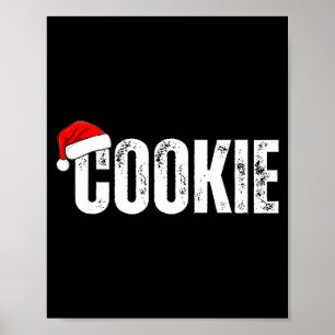 Cookie Taster Cookie Christmas Matching Couple Poster