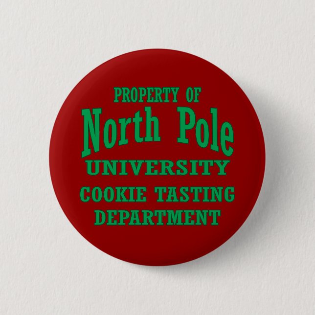 Cookie Tasting Department 6 Cm Round Badge (Front)